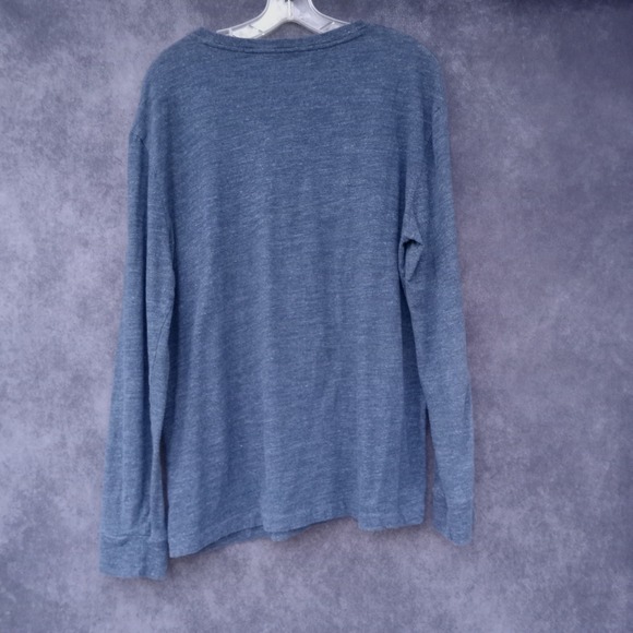 Polo Ralph Lauren Pony Classic Fit Men Long Sleeve V Neck T Shirt Preppy Size M - Picture 3 of 5